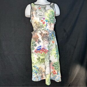 Women's XL Nature/Garden Themed A-line Dress - Just Love